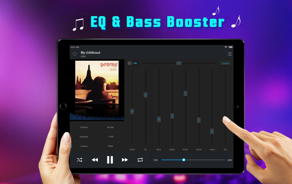 Equalizer Music Player and Video Player