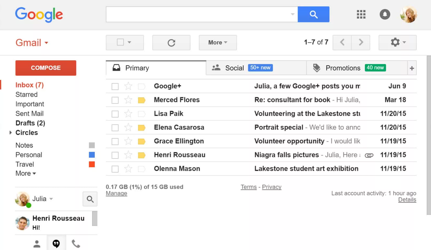 Gmail conectare