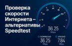 Проверка скорости Интернета