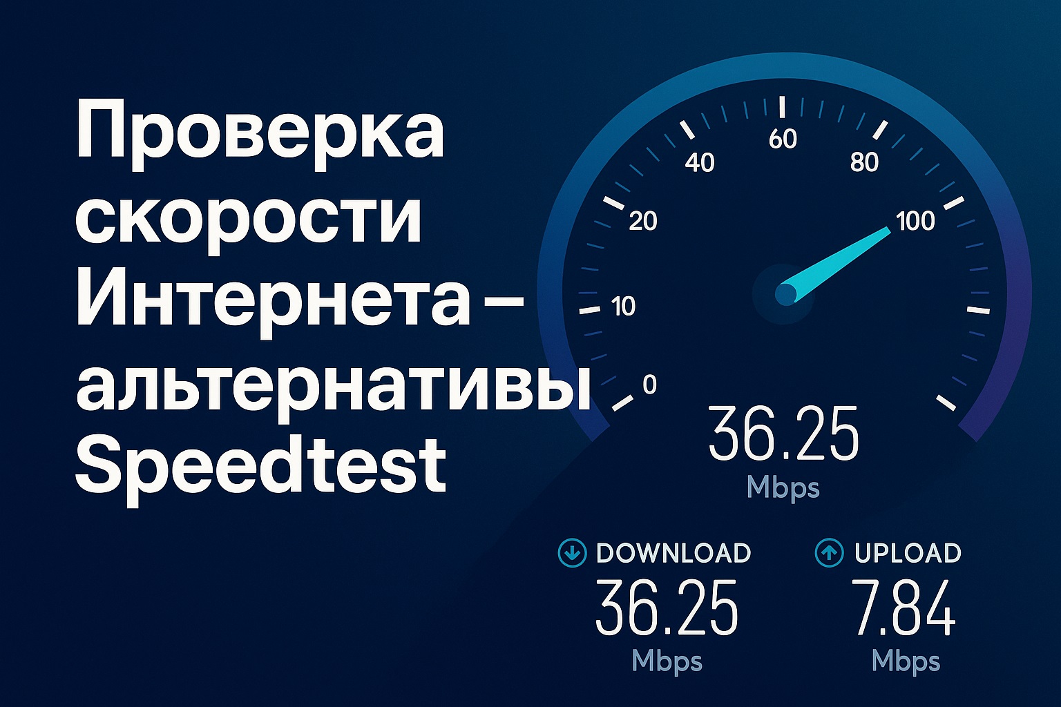 Проверка скорости Интернета